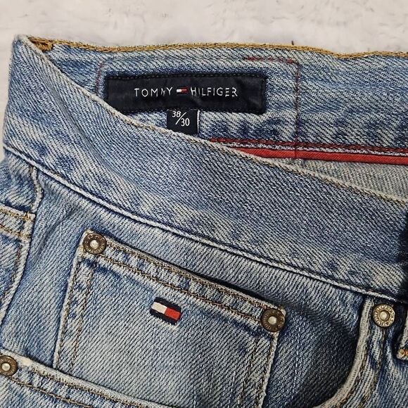 Tommy Jeans Madison Straight Fit 38 x 30 Light Wash - Picture 5 of 12